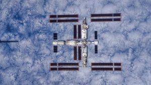 The astronauts have been living and working aboard the Tiangong since April. (Photo: CNSA)
