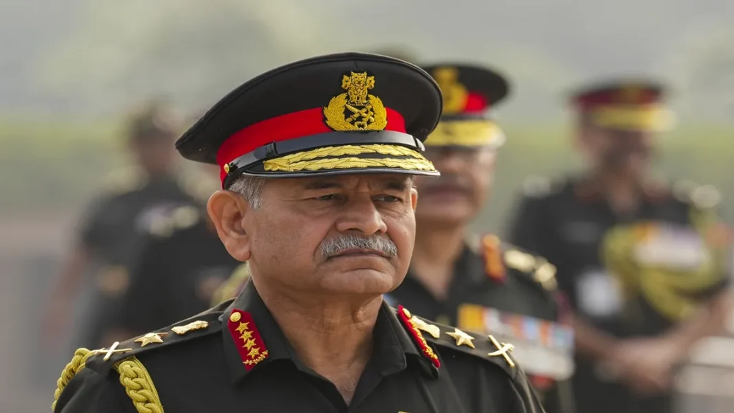 Army Staff Chief General Upendra Dwivedi.