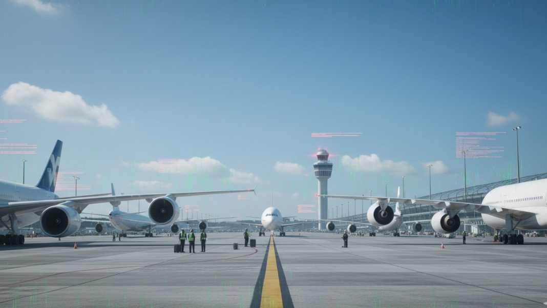 The government acknowledged that the airports of Delhi, Mumbai, Kolkata, Hyderabad, and Bengaluru were among those affected by the cybersecurity incidents. (Representational Image: Created by Google AI Studio)