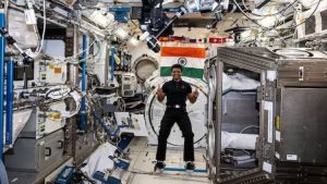 Group Captain Shubhanshu Shukla has received the Ashoka Chakra for his historic mission to the International Space Station (Photo: Axiom Space)