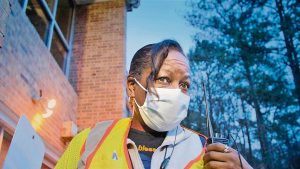 A still from The Devil is Busy.