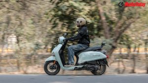 The engine feels smooth at startup and cruises comfortably at 40kmph without vibrations. Its sweet spot is between 40–60kmph, while performance beyond 60kmph feels slightly slower.