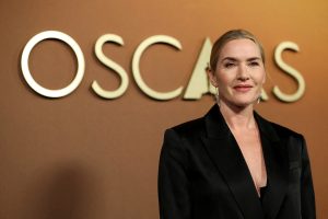 Kate Winslet attends the Academy of Motion Picture Arts and Sciences 16th Governors Awards in Los Angeles on November 16, 2025. (File Photo/ REUTERS)
