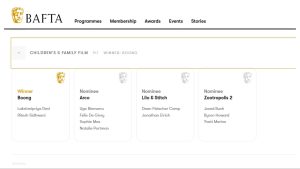 Boong won in the Best Children’s and family film category.