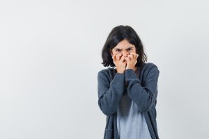 Children are agitated and anxious during exam days. (Picture credit: Freepik)