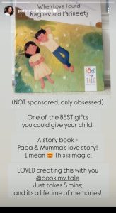 Parineeti Chopra gifts a storybook to her son Neer.