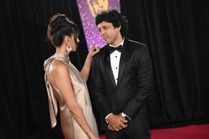 The couple at the Royal Festival Hall in London. (Photo: Getty Images)