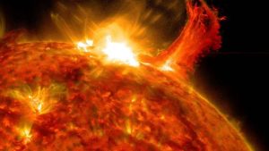 The dawn sector of Earth experienced unique magnetic shifts due to encroaching polar currents occurring as a result of powerful solar storms. (File Photo)