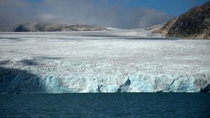 Scientists warn that melting ice caused by climate change could release ancient microbes. (Photo: Getty)