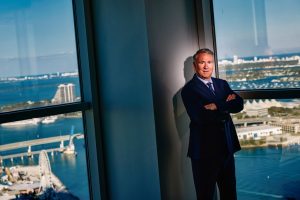 Ken Griffin at Citadel’s Miami headquarters.