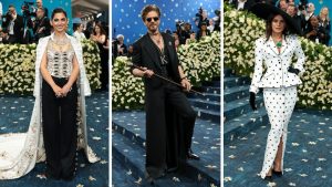 Isha Ambani, Shah Rukh Khan, and Priyanka Chopra at the 2025 Met Gala | Photo: Getty Images