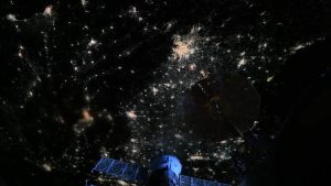The view of Beijing from the International Space Station’s Cupola as the Year of the Horse begins. (Photo: X/@Astro_ChrisW)