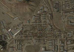 A satellite image of Kabul after Pakistani strikes in Afghanistan February 27, 2026. (2026 Planet Labs PBC/Handout via Reuters)