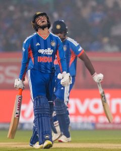 Abhishek's T20 World Cup has not gone according to his standards. (PTI Photo)