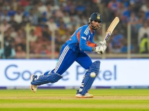 Tilak Varma at no.3 will be crucial for India in Super 8s. (Photo: PTI)