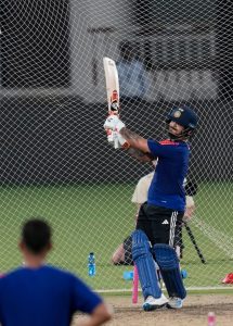 Kishan refused back down when it came to attacking intent (Credit: PTI)