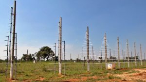 Radio telescopes detect intense bursts of low-frequency emissions produced by these shocks.