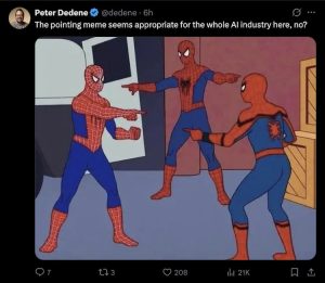 Internet accusing Anthropic