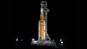 Nasa just finished the final dress rehearsal for Artemis II. The SLS rocket is fuelled and ready to take four astronauts around the Moon. (Photo: Nasa)