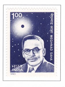 1993 stamp of Indian Bengali astrophysicist Meghnad Saha (Photo: Wikimedia Commons)