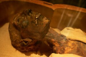 The mummy of Egyptian Pharaoh Ramses II on display at the Egyptian Museum in Cairo. (Photo: Reuters)