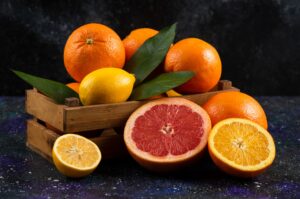 When you don't eat enough citrus fruits, you are deficient in Vitamin C. (Picture credit: Freepik)