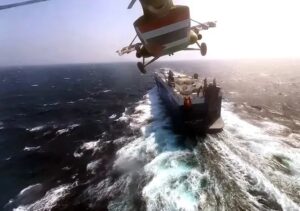 The Houthis in 2024 launched attacks on three ships in the Red Sea and the Indian Ocean. (Image: Social Media)