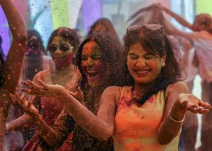 Play Holi with organic colours.