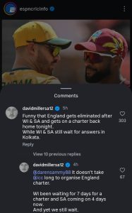 Davil Miller reacts.