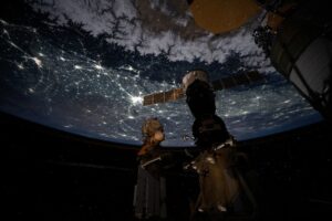 A view of India and the Himalayas from Space. (Photo: X/@Space_Station)