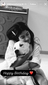 Shikhar Pahariya wishes Janhvi Kapoor via Instagram Story.