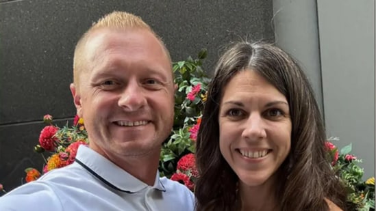 Jason and Laura Palmer Hughes.