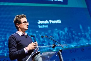 Buzzfeed CEO Jonah Peretti. (Getty Images)