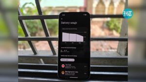 The Nothing Phone 4a houses a 5,400mAh battery. (Ijaj Khan - HT)