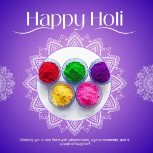 Holi signifies the victory of good over evil. (Canva)