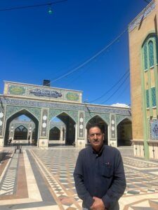 At Harriri Mosque in central Beirut