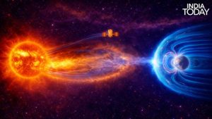 Aditya L1 observing the Sun. (Photo: India Today)