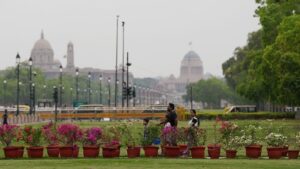 With largely clear skies during the day, temperatures are expected to rise. (Photo: PTI)