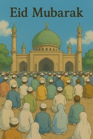 Eid Mubarak 2026. (ChatGPT)