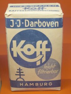 A popular coffee substitute during WWII (Source: Wikipedia)