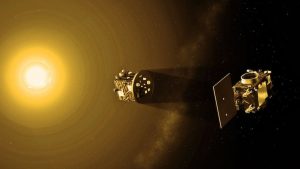 The Proba-3 mission relies on two satellites flying just 150 metres apart to block out the Sun and photograph its corona, the outermost and most mysterious layer of the solar atmosphere. (Photo: Esa)