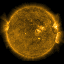 Solar explosions