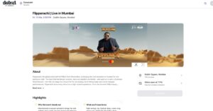 Flipperachi hasn't issued a statement about his show in the city.