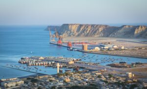 The Gwadar Port in Balochistan province of Pakistan is the crown jewel and cornerstone of the China-Pakistan Economic Corridor. (Image: Getty Images)