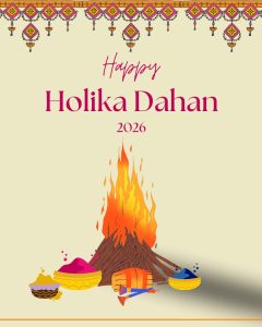 "As the fire burns bright, may your life glow with positivity and success." (Canva)