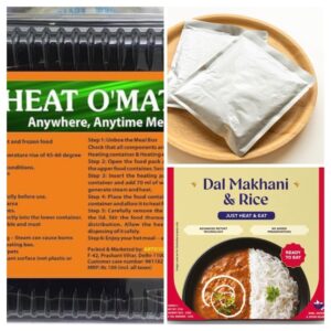 Retort pouch curries and Indian staples