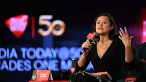 Hope is not a dreamy thing, it is something we have to actively seek out. Climate activist Melati Wijsen shares how she led the Bali plastic ban and why specific action is the only cure for eco-anxiety. (Photo: Arun Kumar/India Today)