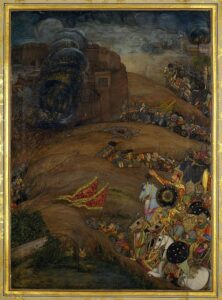 Mughal Siege of Qandahar, May 1631, the Padshahnama (Wikimedia Commons)