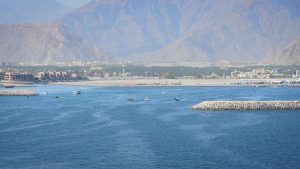 The Musandam Peninsula is a rocky extension of the Arabian Peninsula located in the far north of Oman.