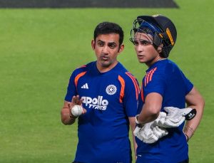 India will need Abhishek to find form again in this must-win crucial Super 8 clash. (PTI Photo)